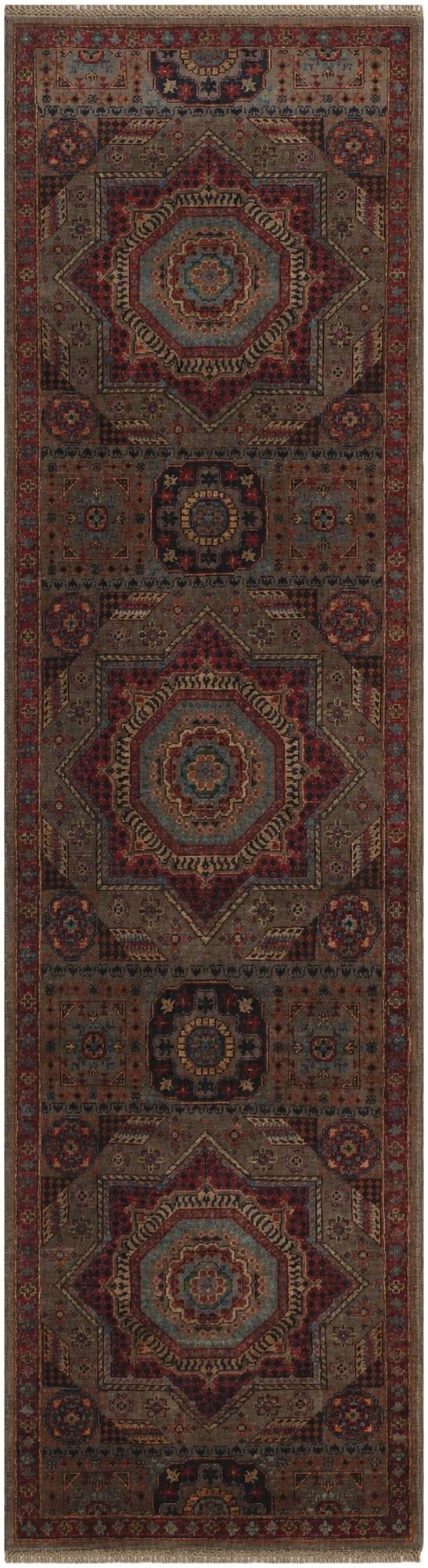 2' 9 x 9' 10 Hand Knotted Mamluk Ziegler Runner Rug