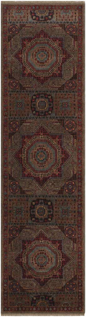 2' 9 x 9' 10 Hand Knotted Mamluk Ziegler Runner Rug
