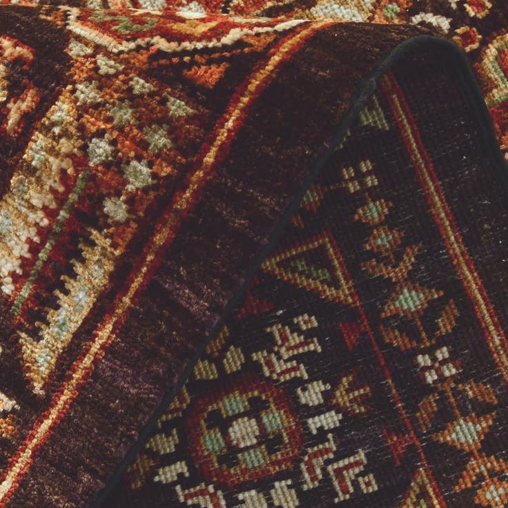 Detail image of 2' 8 x 9' 3 Hand Knotted Mamluk Ziegler Runner Rug