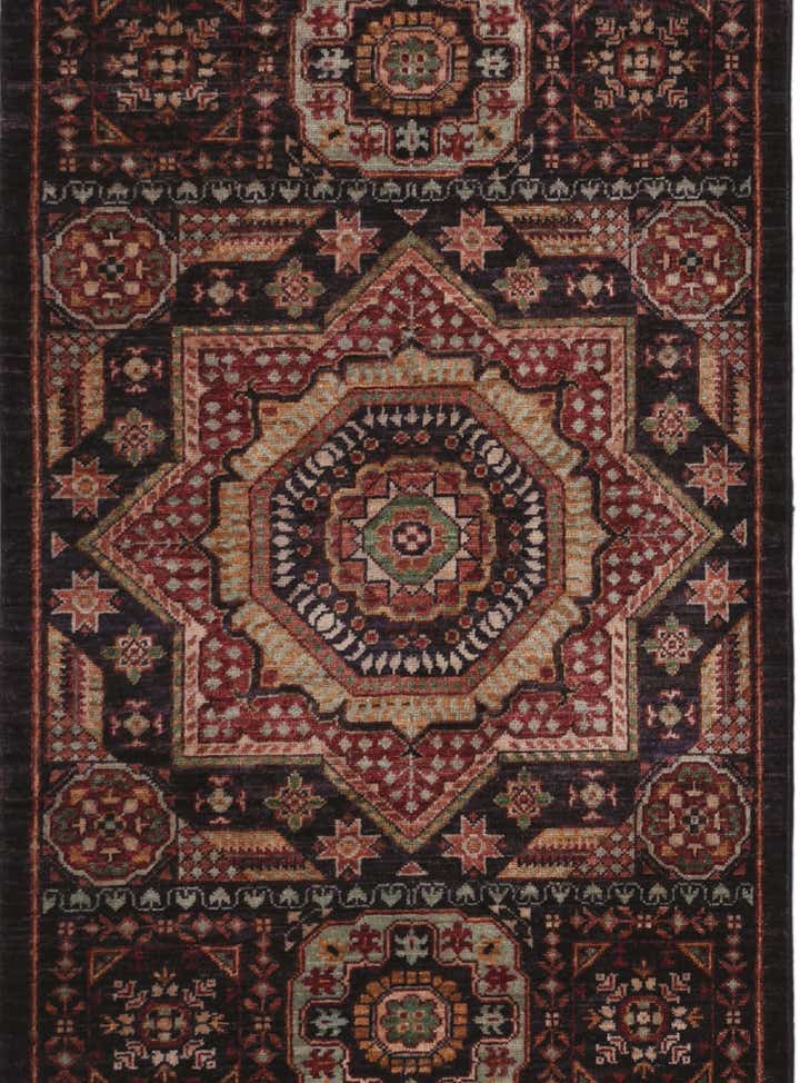 2' 8 x 9' 3 Hand Knotted Mamluk Ziegler Runner Rug