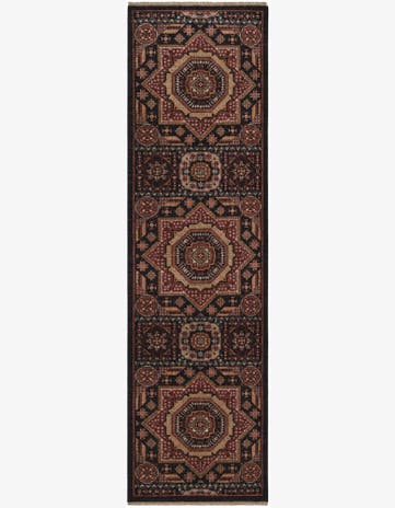 2' 8 x 9' 3 Hand Knotted Mamluk Ziegler Runner Rug