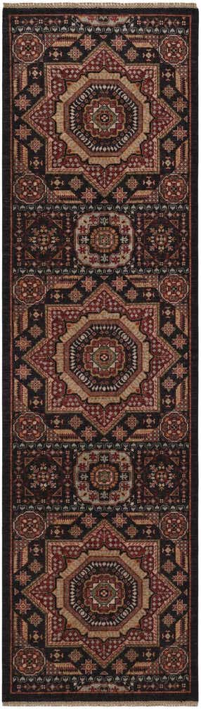 2' 8 x 9' 3 Hand Knotted Mamluk Ziegler Runner Rug
