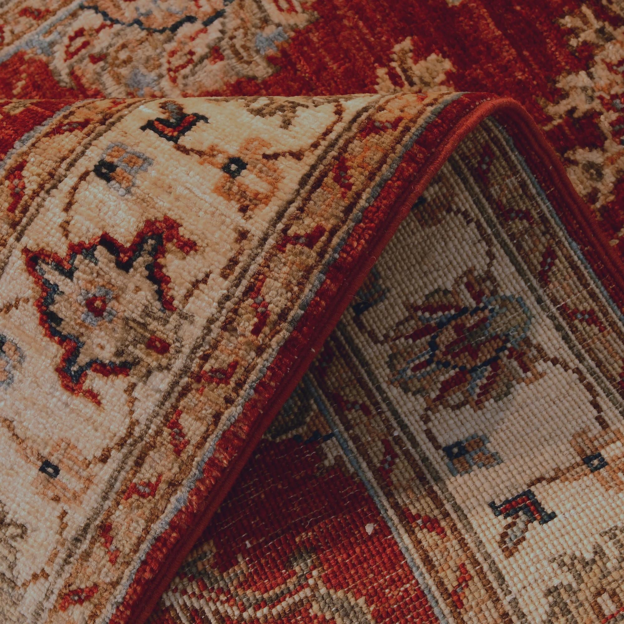 2' 7 x 8' 10 Hand Knotted Pershawar Ziegler Runner Rug