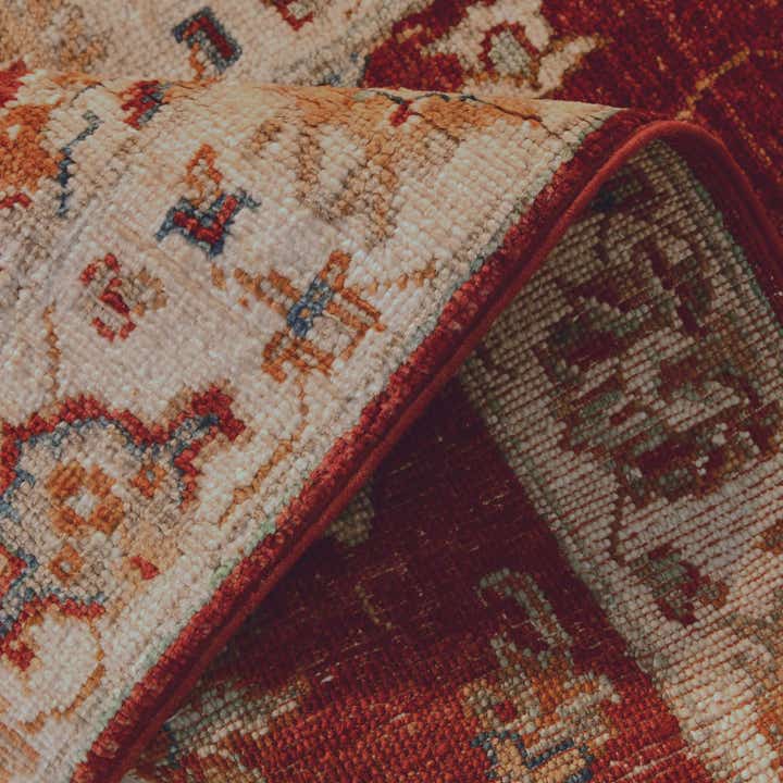 1' 11 x 6' 6 Hand Knotted Pershawar Ziegler Runner Rug