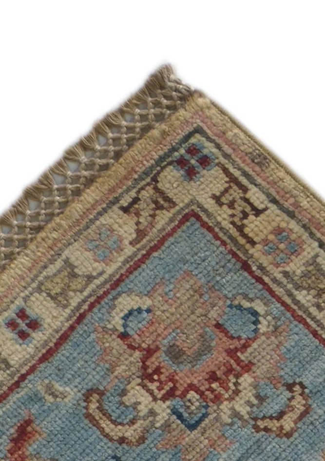 Detail image of 2' 6 x 6' 7 Hand Knotted Pershawar Ziegler Runner Rug
