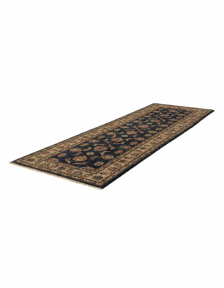 Detail image of 1' 10 x 8' 4 Hand Knotted Pershawar Ziegler Runner Rug