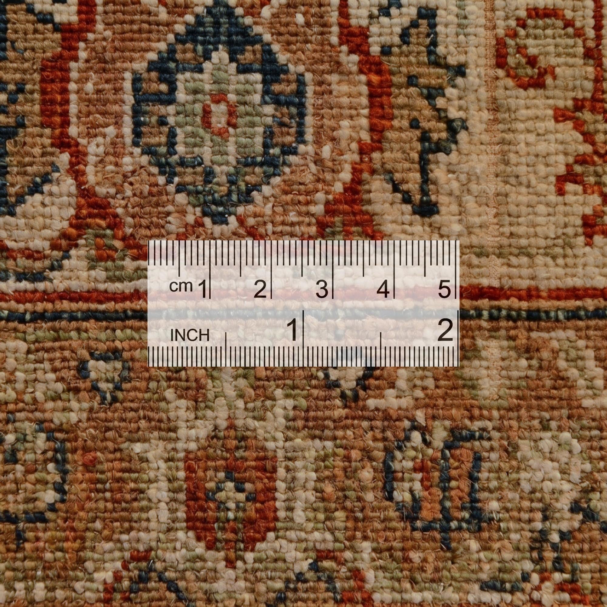 1' 10 x 8' 4 Hand Knotted Pershawar Ziegler Runner Rug