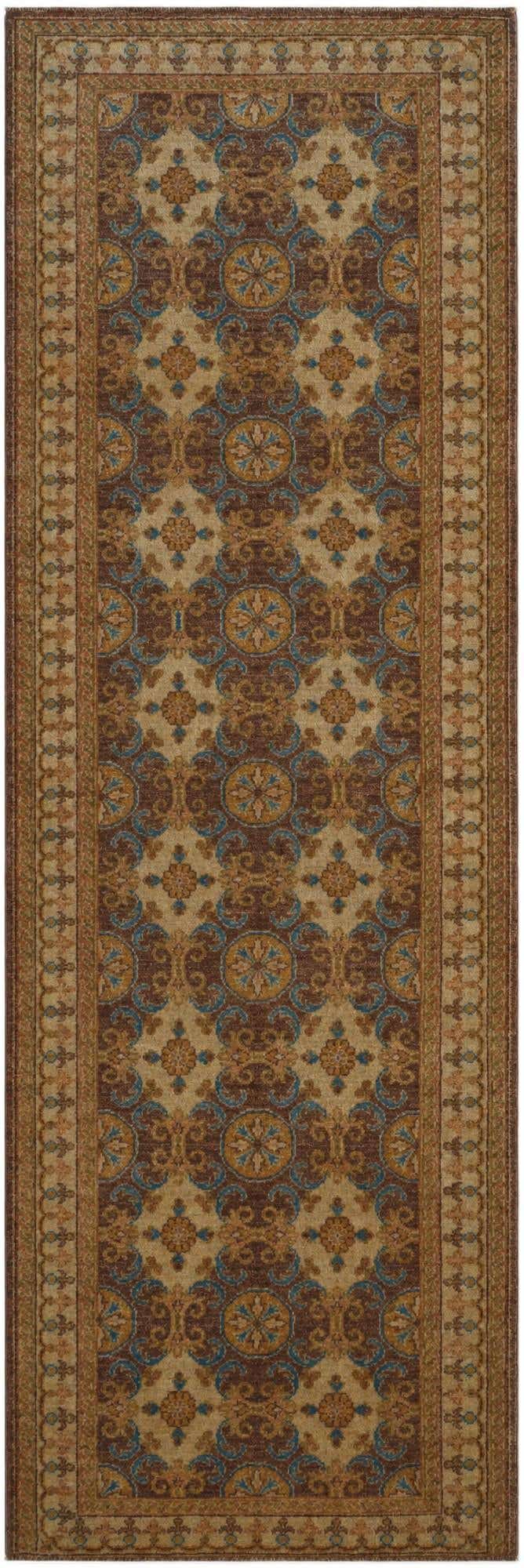 2' 8 x 8' 2 Hand Knotted Pershawar Ziegler Runner Rug