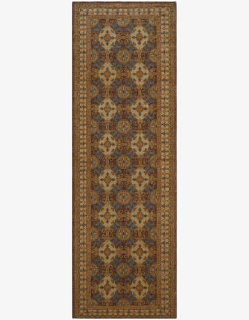 2' 8 x 8' 2 Hand Knotted Pershawar Ziegler Runner Rug