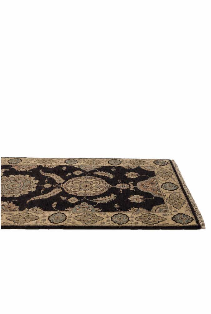 2' 7 x 8' 7 Hand Knotted Pershawar Ziegler Runner Rug