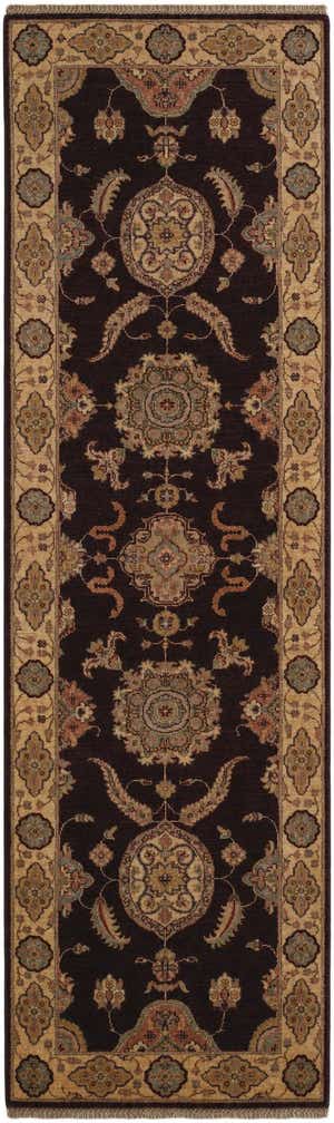 2' 7 x 8' 7 Hand Knotted Pershawar Ziegler Runner Rug