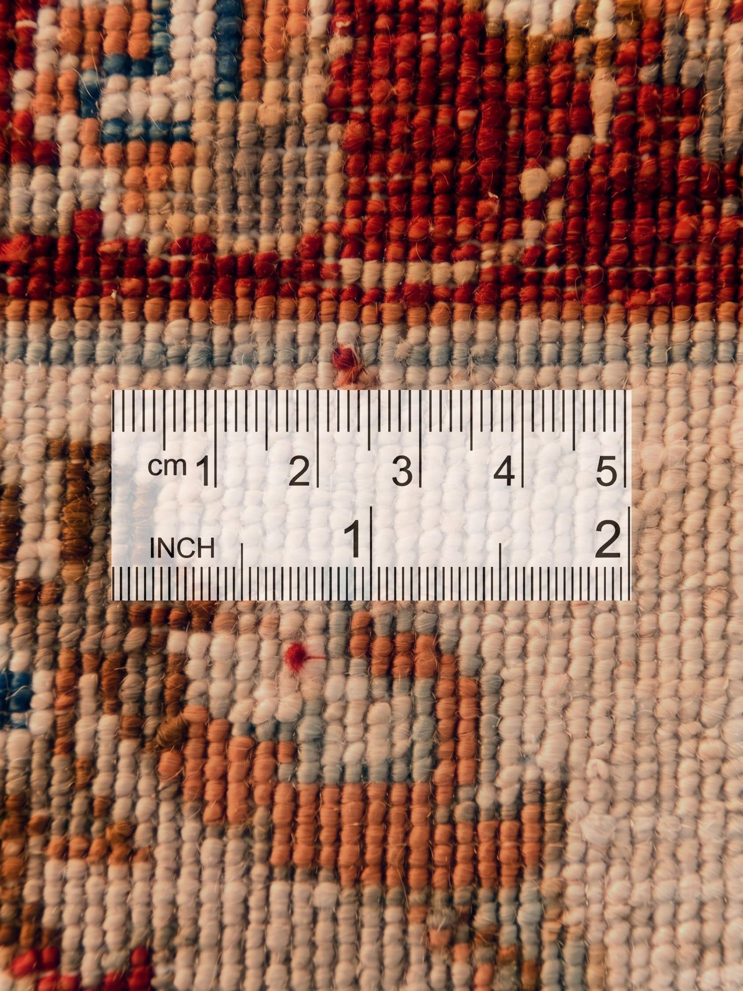 2' 10 x 8' 6 Hand Knotted Pershawar Ziegler Runner Rug