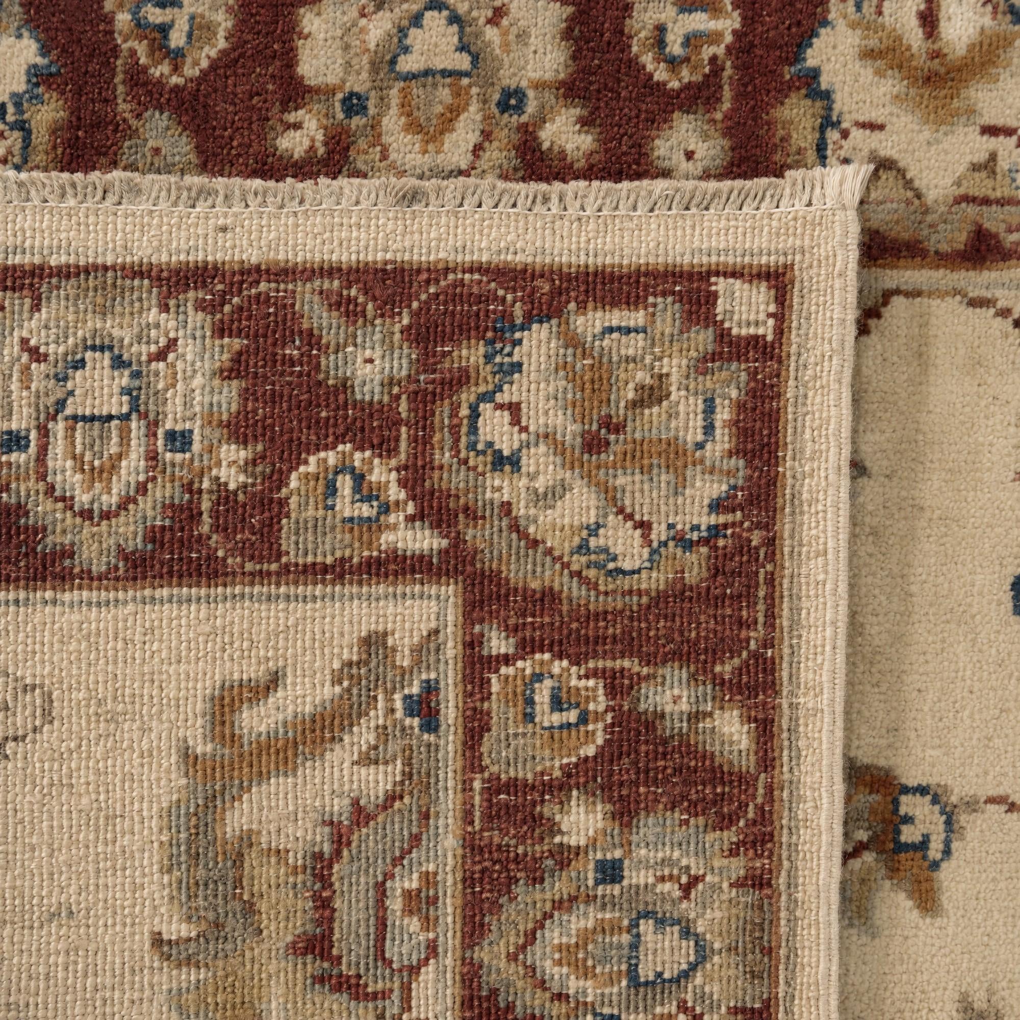 85cm x 260cm Hand Knotted Pershawar Ziegler Runner Rug