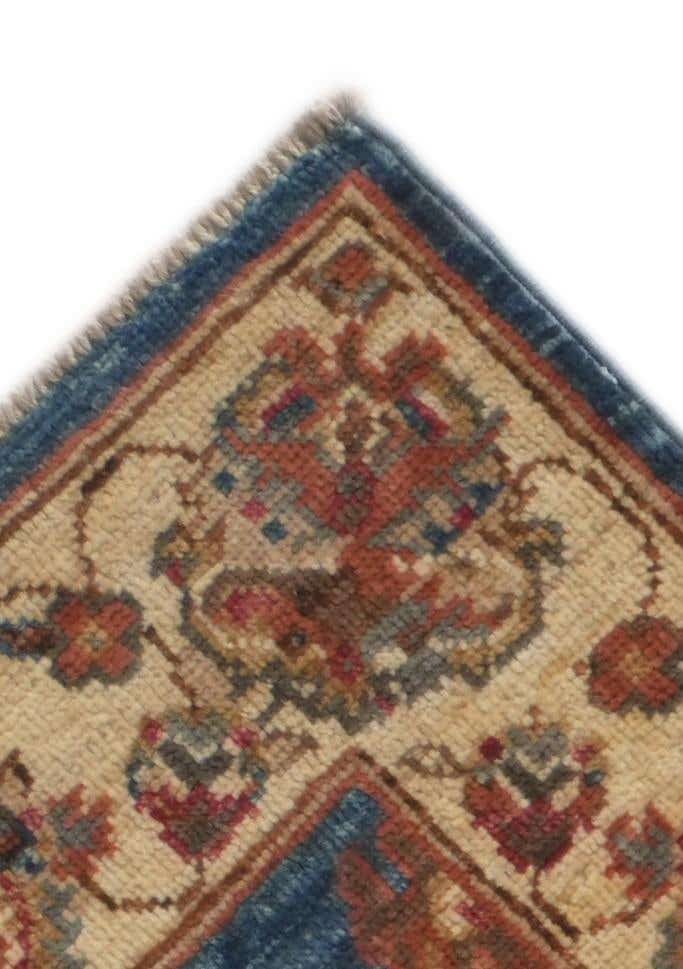 2' 9 x 8' 3 Hand Knotted Pershawar Ziegler Runner Rug