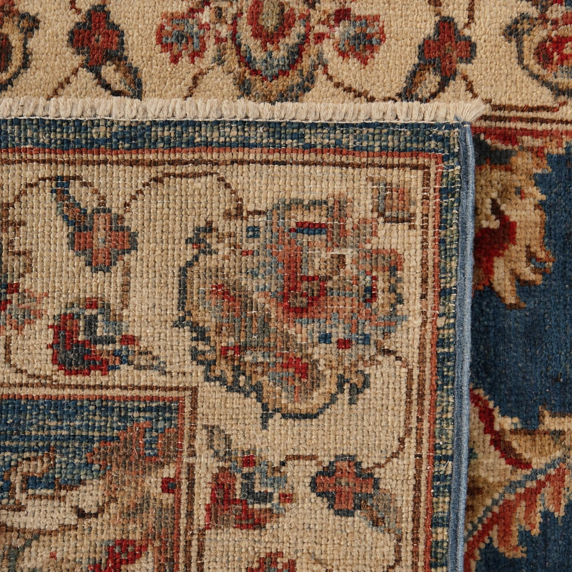 85cm x 250cm Hand Knotted Pershawar Ziegler Runner Rug