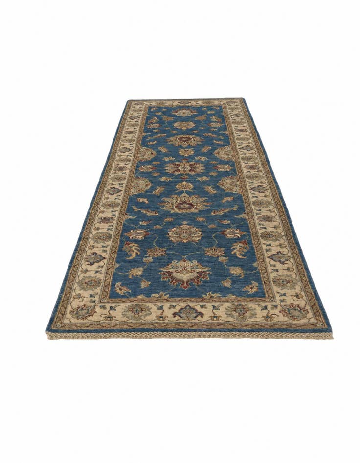 Detail image of 2' 9 x 8' 5 Hand Knotted Pershawar Ziegler Runner Rug