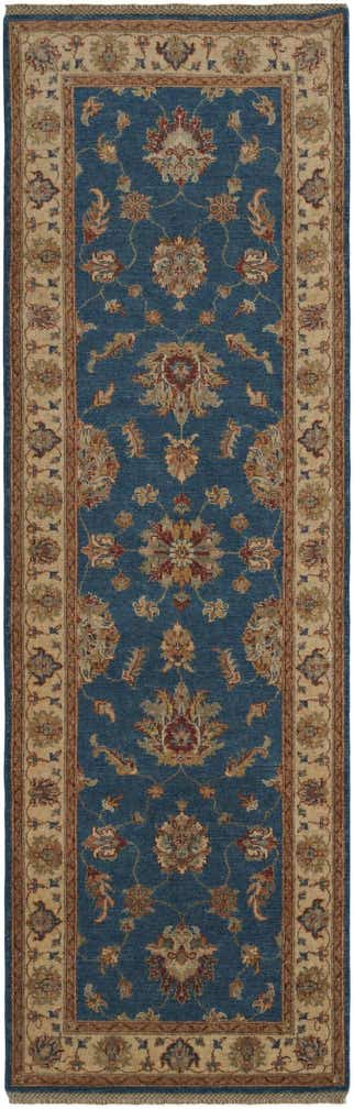 2' 9 x 8' 5 Hand Knotted Pershawar Ziegler Runner Rug