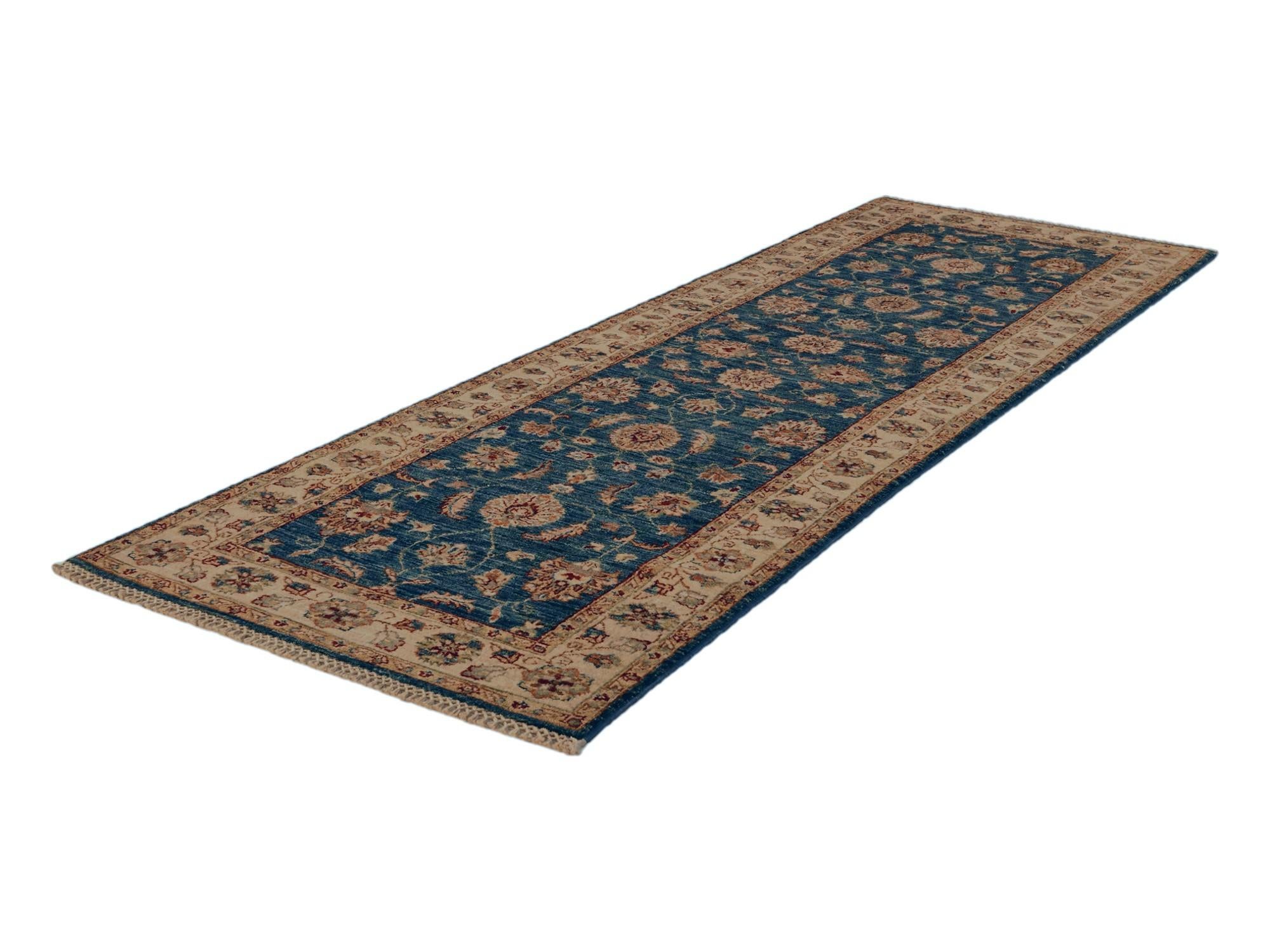 2' 8 x 8' 6 Hand Knotted Pershawar Ziegler Runner Rug