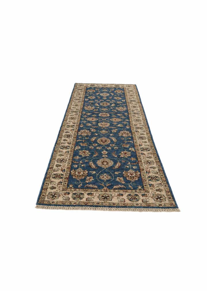 2' 8 x 8' 6 Hand Knotted Pershawar Ziegler Runner Rug