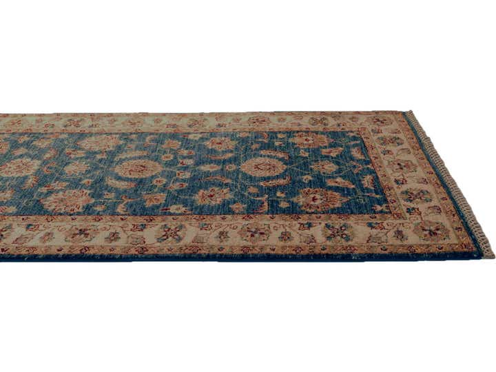 2' 8 x 8' 6 Hand Knotted Pershawar Ziegler Runner Rug
