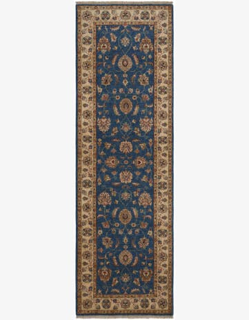 2' 8 x 8' 6 Hand Knotted Pershawar Ziegler Runner Rug