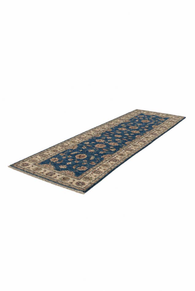 Detail image of 2' 8 x 8' 2 Hand Knotted Pershawar Ziegler Runner Rug