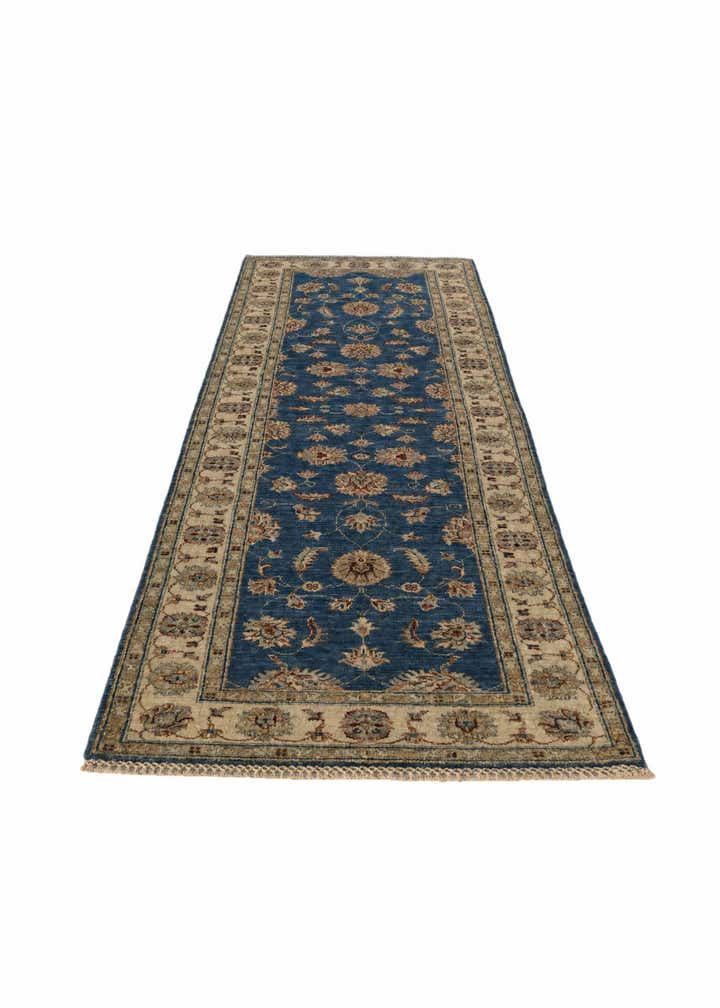 2' 8 x 8' 2 Hand Knotted Pershawar Ziegler Runner Rug