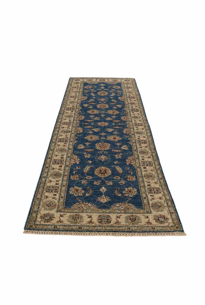 2' 8 x 8' 2 Hand Knotted Pershawar Ziegler Runner Rug