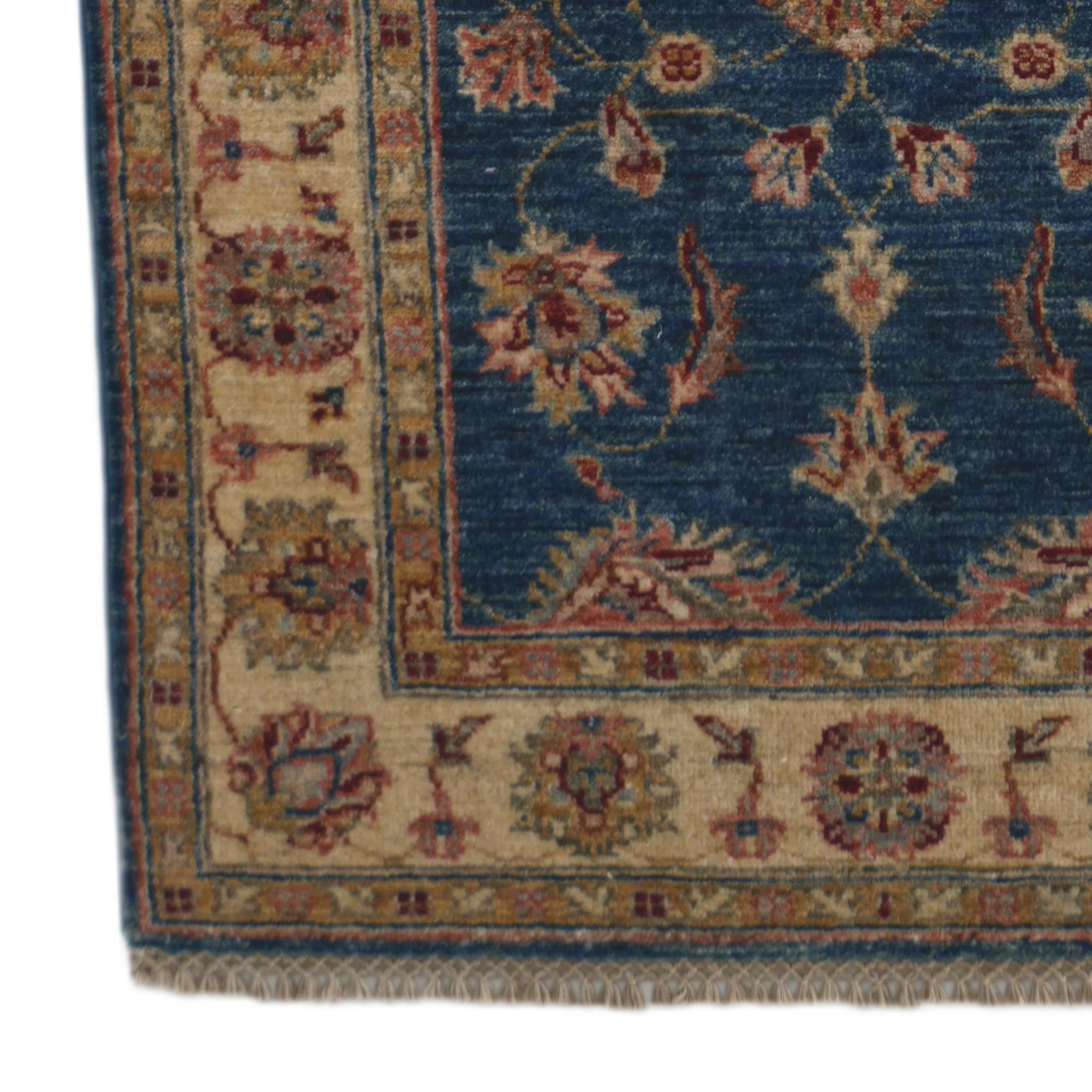 2' 8 x 8' 2 Hand Knotted Pershawar Ziegler Runner Rug