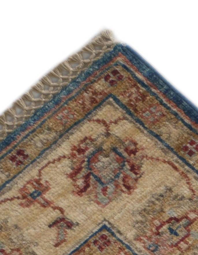 Detail image of 2' 8 x 8' 2 Hand Knotted Pershawar Ziegler Runner Rug