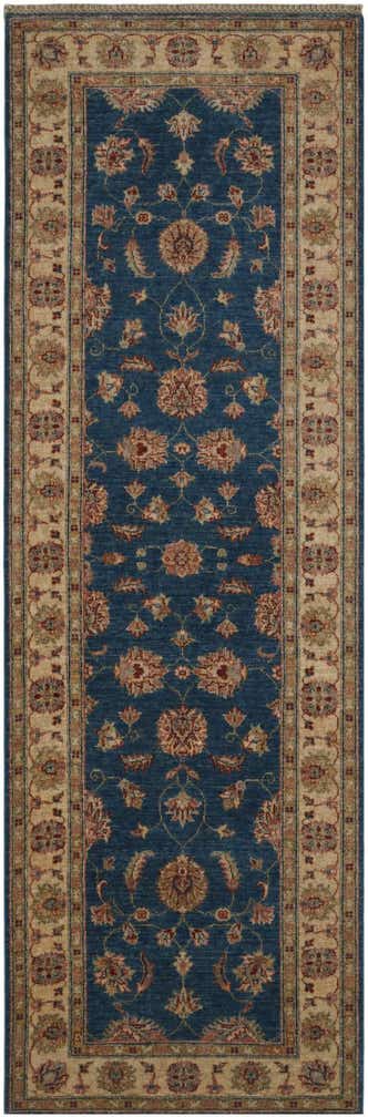 2' 8 x 8' 2 Hand Knotted Pershawar Ziegler Runner Rug