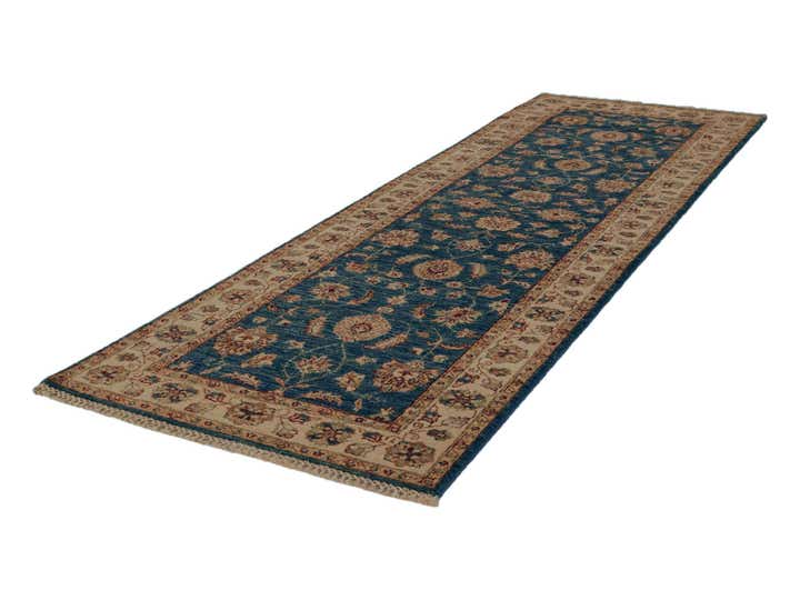 2' 8 x 8' 6 Hand Knotted Pershawar Ziegler Runner Rug