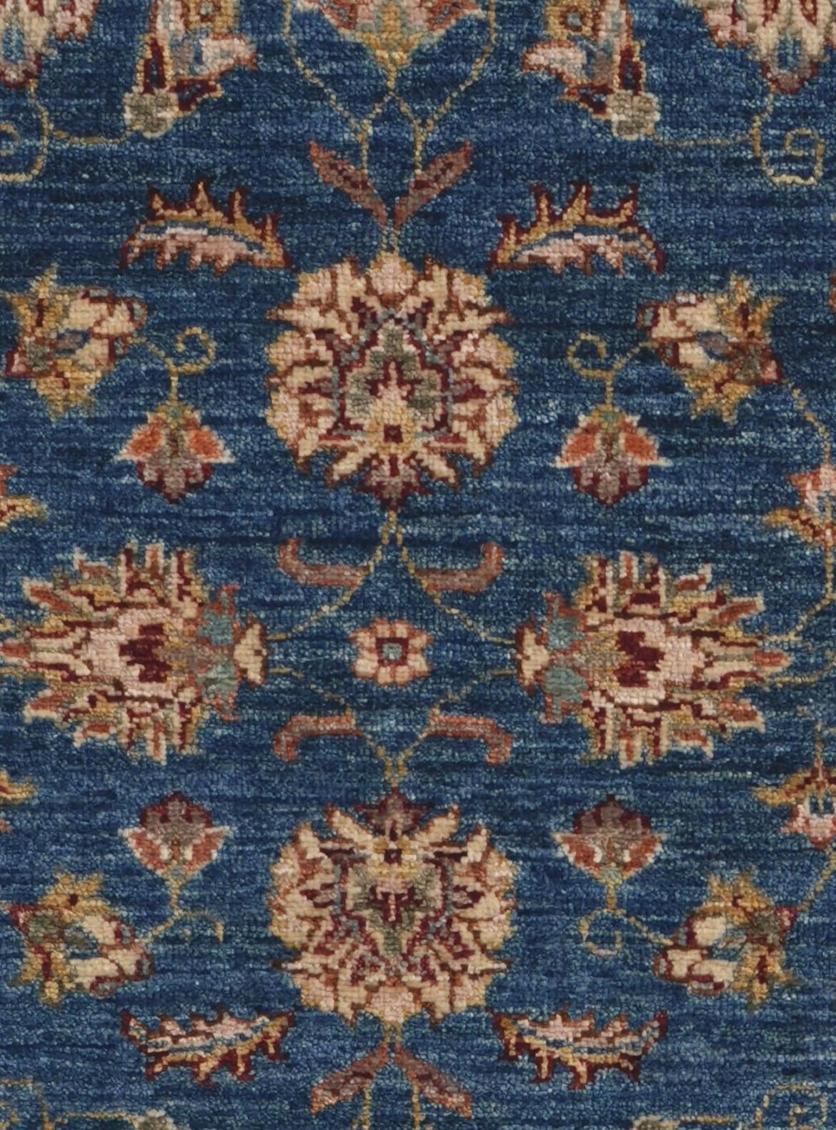 2' 8 x 8' 6 Hand Knotted Pershawar Ziegler Runner Rug
