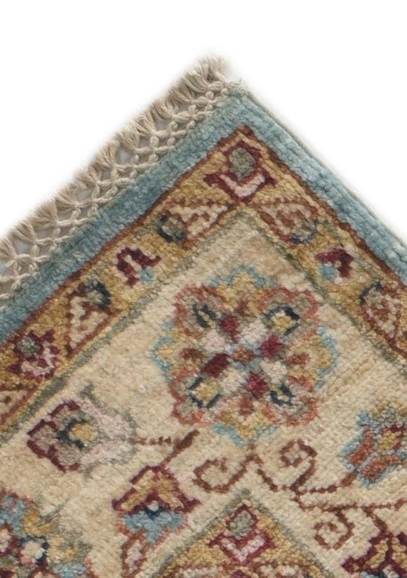 Detail image of 2' 9 x 8' 7 Hand Knotted Pershawar Ziegler Runner Rug