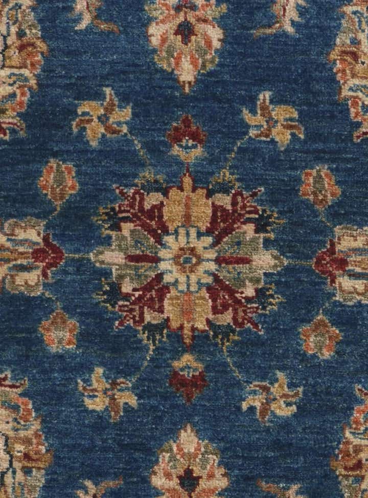 2' 8 x 8' 4 Hand Knotted Pershawar Ziegler Runner Rug