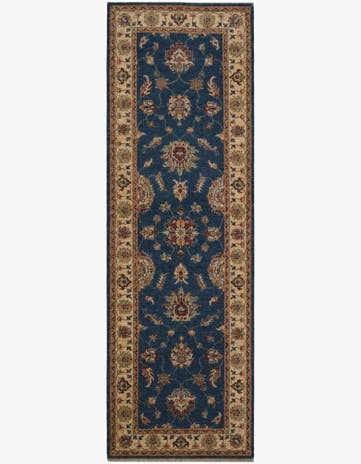 2' 8 x 8' 4 Hand Knotted Pershawar Ziegler Runner Rug