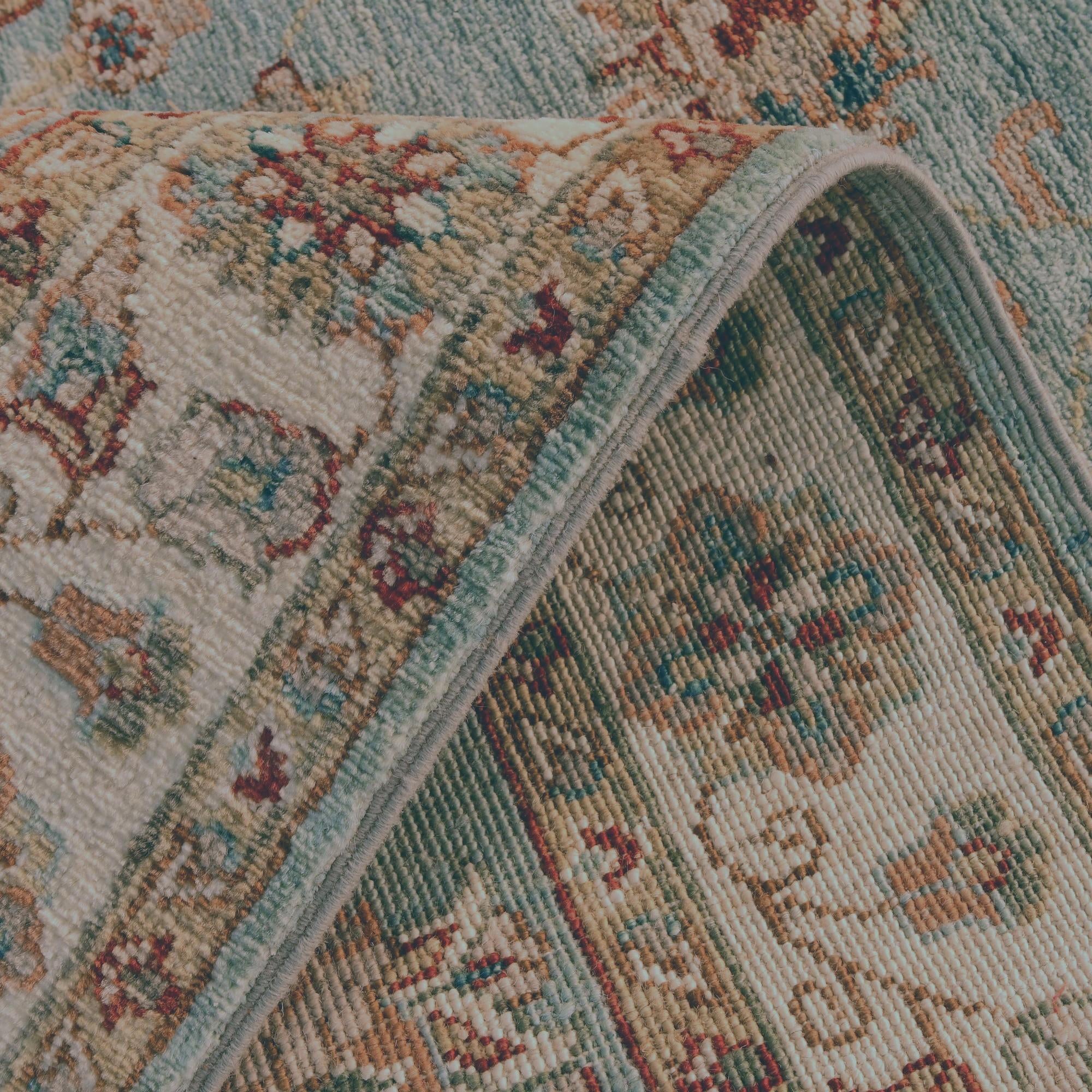 2' 9 x 8' 5 Hand Knotted Pershawar Ziegler Runner Rug