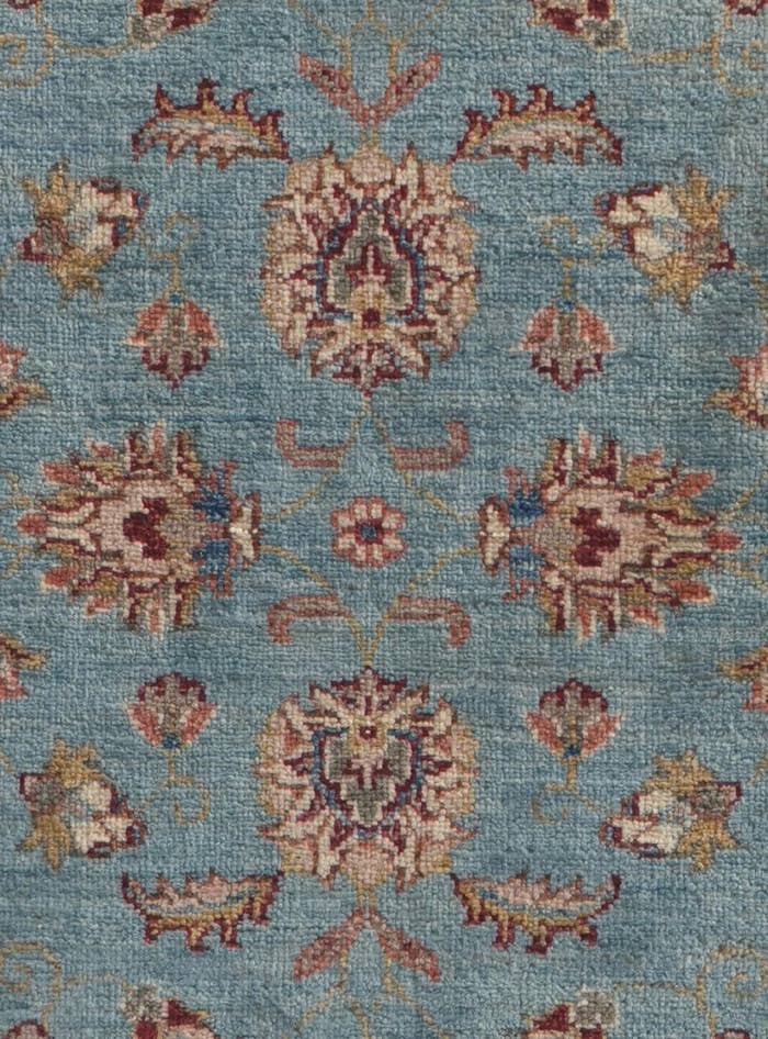 Detail image of 2' 9 x 8' 5 Hand Knotted Pershawar Ziegler Runner Rug