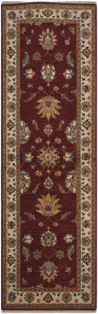 2' 8 x 8' 4 Hand Knotted Pershawar Ziegler Runner Rug