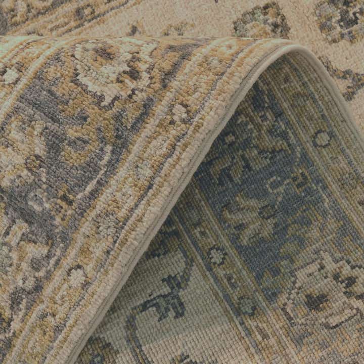 2' 9 x 8' 7 Hand Knotted Pershawar Ziegler Runner Rug