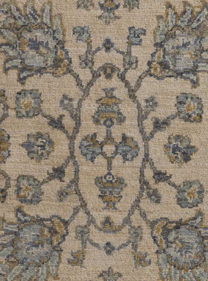 2' 9 x 8' 7 Hand Knotted Pershawar Ziegler Runner Rug