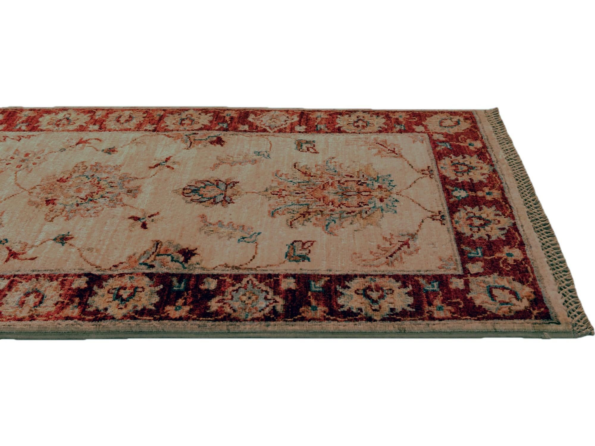 2' 2 x 6' 1 Hand Knotted Peshawar Ziegler Runner Rug