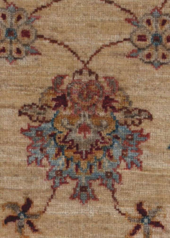 2' 2 x 6' 1 Hand Knotted Peshawar Ziegler Runner Rug
