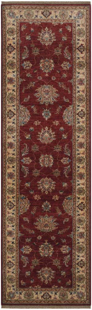 2' 7 x 8' 9 Hand Knotted Peshawar Ziegler Runner Rug
