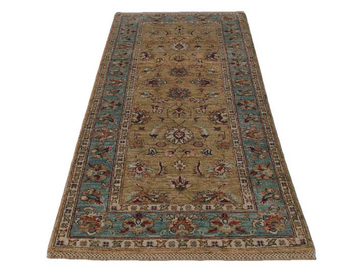 2' 7 x 6' 4 Hand Knotted Peshawar Ziegler Runner Rug