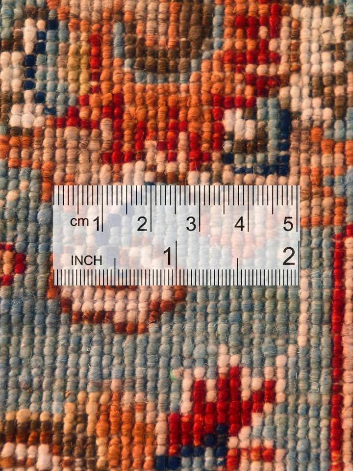 2' 7 x 6' 4 Hand Knotted Peshawar Ziegler Runner Rug