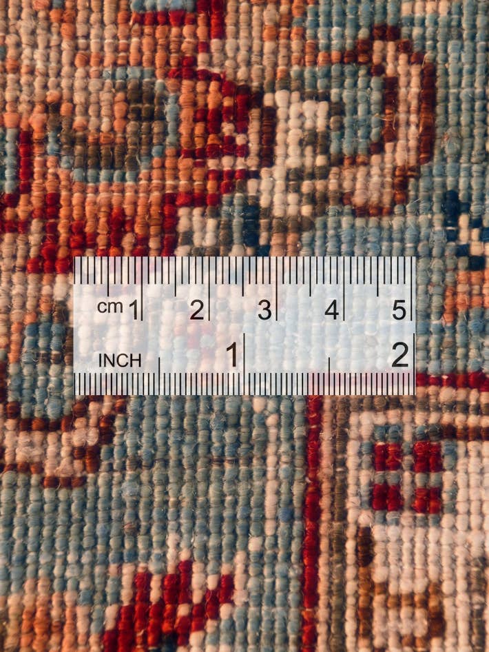 Detail image of 2' 6 x 6' 7 Hand Knotted Peshawar Ziegler Runner Rug
