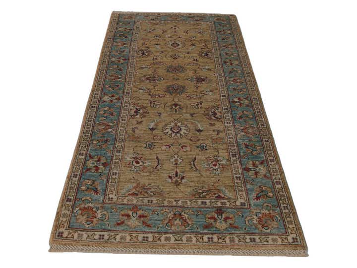 2' 7 x 6' 3 Hand Knotted Peshawar Ziegler Runner Rug
