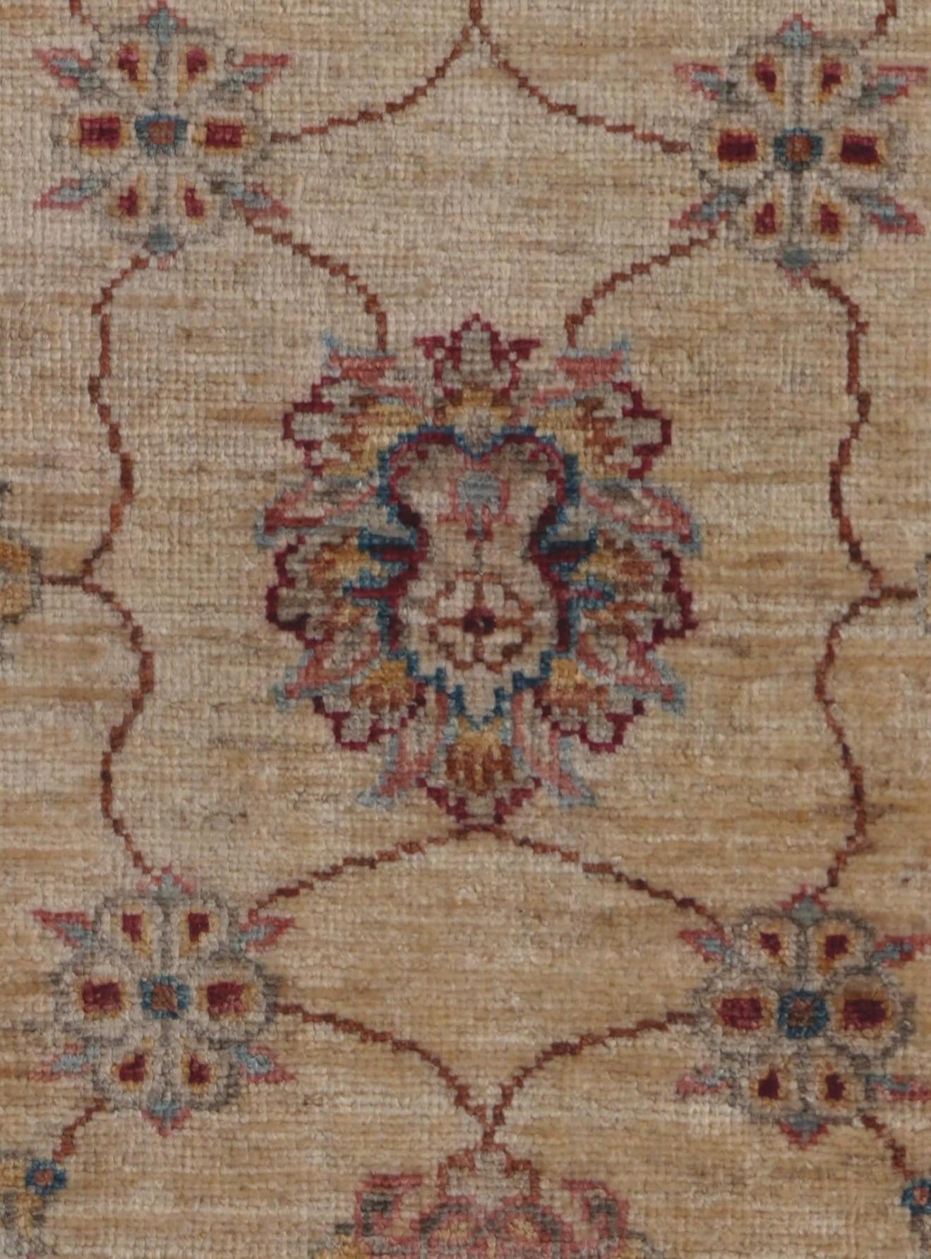 2' x 5' 11 Hand Knotted Peshawar Ziegler Runner Rug