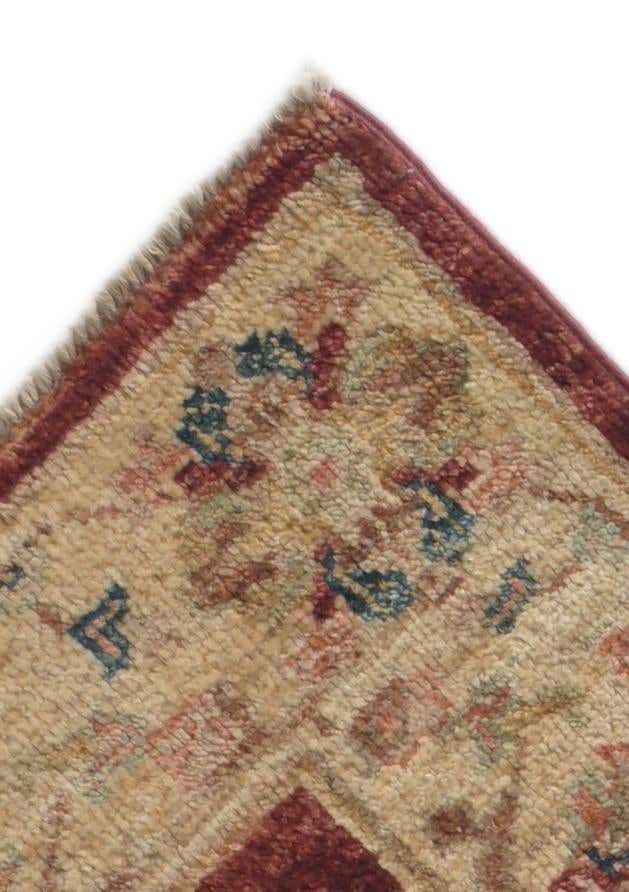2' 8 x 7' 10 Hand Knotted Peshawar Ziegler Runner Rug